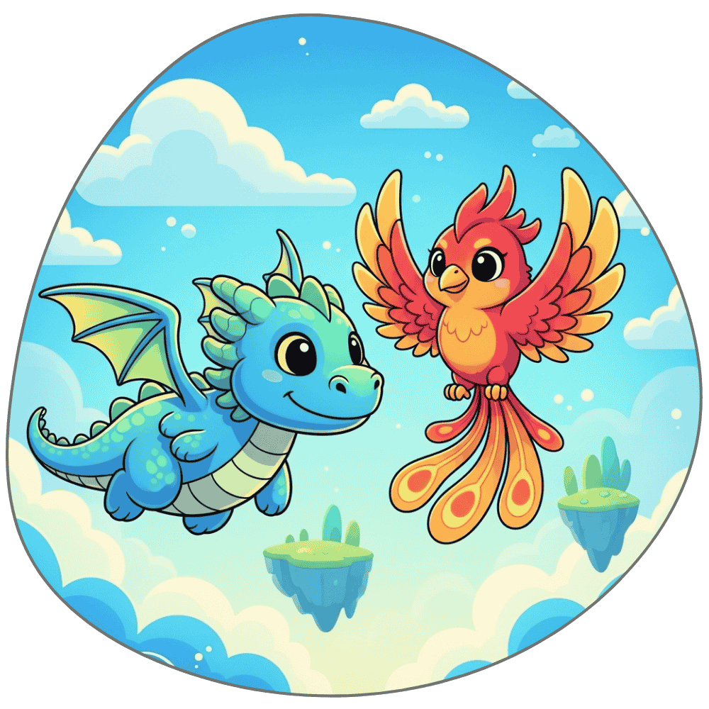 Fantasy and mythology coloring pages